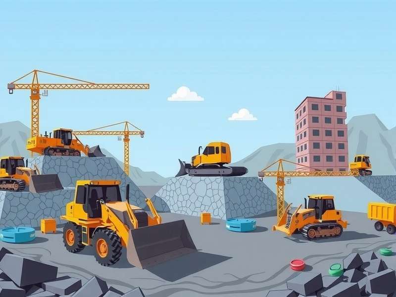 Betalbatim Bulldozers Official Banner Betalbatim Bulldozers game banner showing Indian construction sites with various machinery